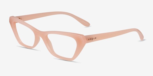 Vogue Eyewear VO5670 Opal Rose Éco-responsableMontures de lunettes de vue d'EyeBuyDirect, Vue d'Angle