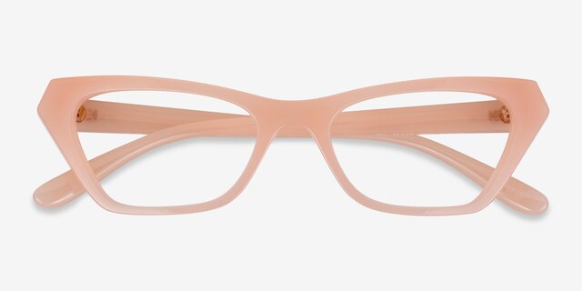 Vogue Eyewear VO5670 Opal Rose Éco-responsableMontures de lunettes de vue d'EyeBuyDirect, Vue Rapprochée