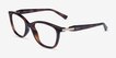 Vogue Eyewear VO5679B Brown Tortoise Alternative MaterialsEyeglass Frames from EyeBuyDirect, Angle View