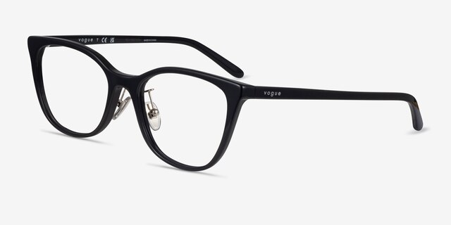 Vogue Eyewear VO5685D Black Alternative MaterialsEyeglass Frames from EyeBuyDirect, Angle View