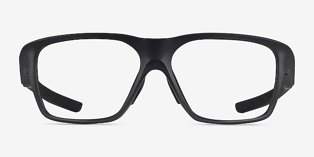 Oakley Versafuse SQ Satin Black PlastiqueMontures de lunettes de vue d'EyeBuyDirect, Vue de Face