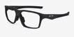 Oakley Versafuse SQ Satin Black PlasticEyeglass Frames from EyeBuyDirect, Angle View
