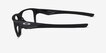 Oakley Versafuse SQ Satin Black PlasticEyeglass Frames from EyeBuyDirect, Side View