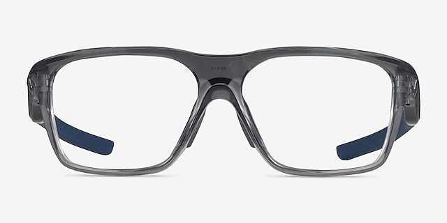 Oakley Versafuse SQ Gray Shadow PlastiqueMontures de lunettes de vue d'EyeBuyDirect, Vue de Face