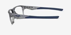 Oakley Versafuse SQ Gray Shadow Plastique Montures de lunettes de vue d'EyeBuyDirect, Vue de Côté