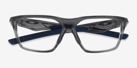 Oakley Versafuse SQ Gray Shadow Plastique Montures de lunettes de vue d'EyeBuyDirect, Vue Rapprochée