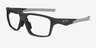 Oakley Versafuse SQ Matte Carbon PlastiqueMontures de lunettes de vue d'EyeBuyDirect, Vue d'Angle