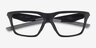 Oakley Versafuse SQ Matte Carbon PlastiqueMontures de lunettes de vue d'EyeBuyDirect, Vue Rapprochée