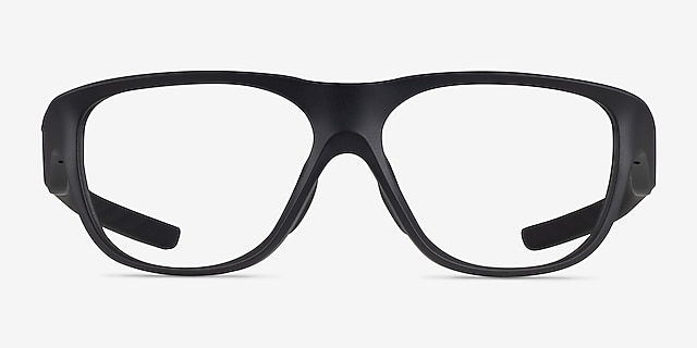 Oakley Versafuse SS Satin Black PlastiqueMontures de lunettes de vue d'EyeBuyDirect, Vue de Face