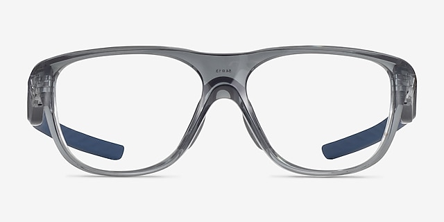 Oakley Versafuse SS Gray Shadow PlastiqueMontures de lunettes de vue d'EyeBuyDirect, Vue de Face