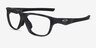 Oakley Versafuse SS Satin Black Camo PlastiqueMontures de lunettes de vue d'EyeBuyDirect, Vue d'Angle
