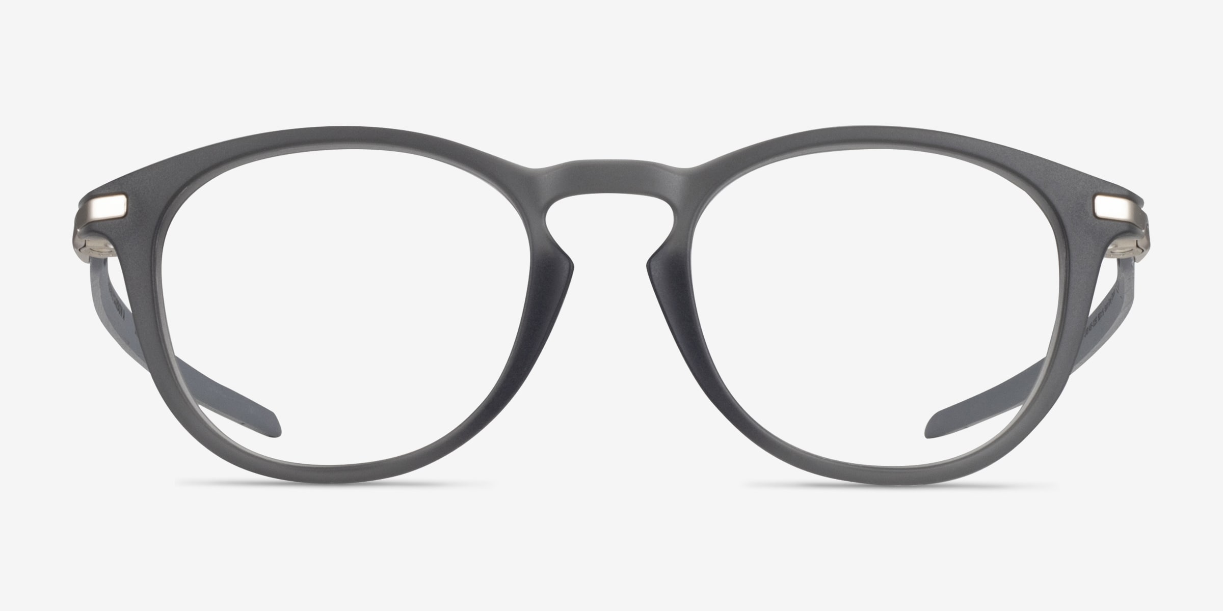 Oakley Pitchman R Carbon A - Round Black Ink Frame Glasses For Men