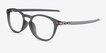Oakley Pitchman R Carbon A Satin Gray Smoke PlasticEyeglass Frames from EyeBuyDirect, Angle View