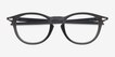 Oakley Pitchman R Carbon A Satin Gray Smoke PlasticEyeglass Frames from EyeBuyDirect, Closed View