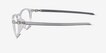 Oakley Pitchman R Carbon A Polished Clear PlasticEyeglass Frames from EyeBuyDirect, Side View