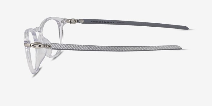 Oakley Pitchman R Carbon A Polished Clear Plastique Montures de lunettes de vue d'EyeBuyDirect
