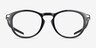 Oakley Pitchman R Carbon A Black Ink PlastiqueMontures de lunettes de vue d'EyeBuyDirect, Vue de Face