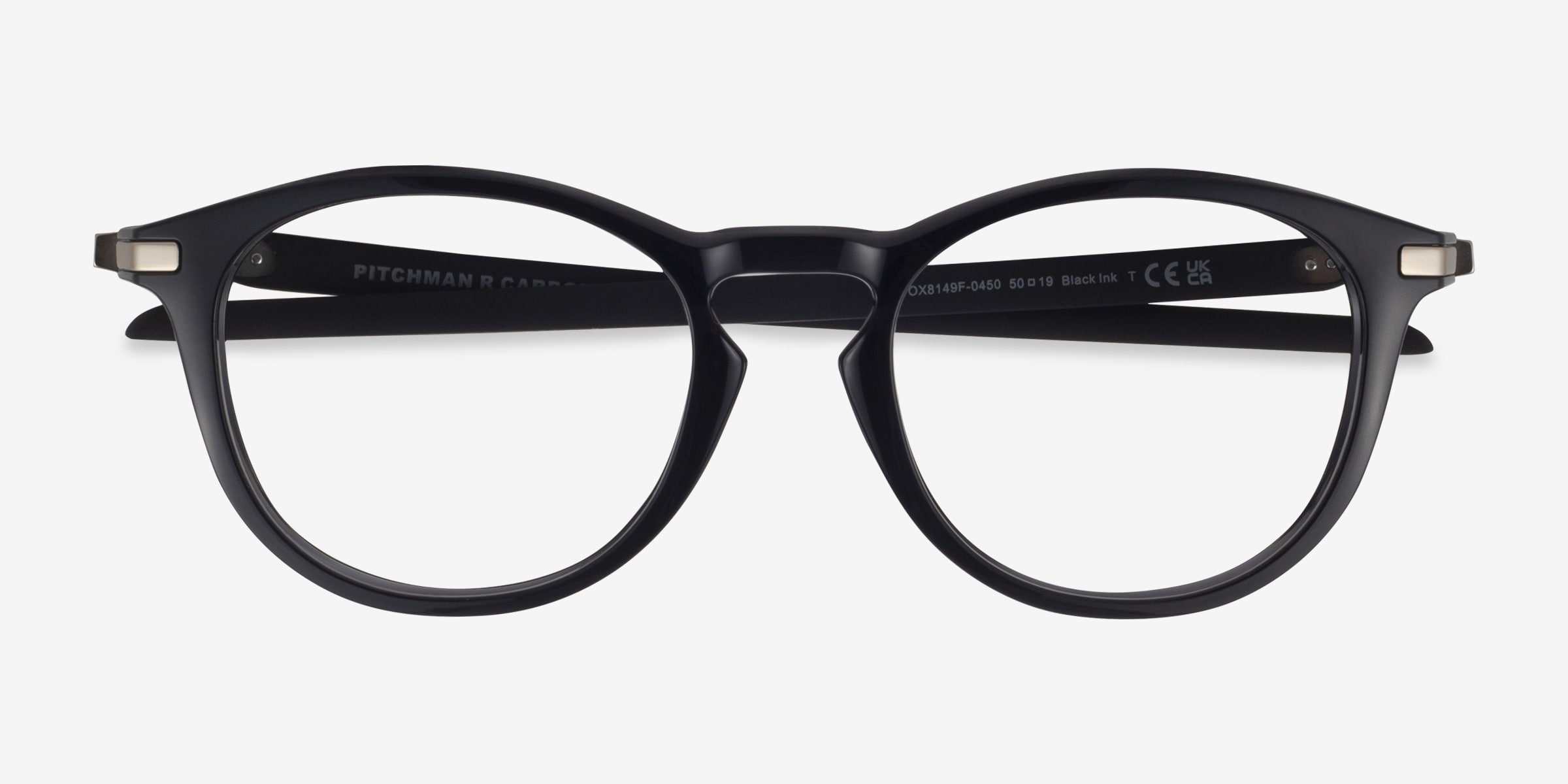 Oakley Pitchman R Carbon A - Round Satin Black Frame Glasses For
