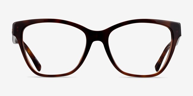 Coach HC6207U Caramel Tortoise AcetateEyeglass Frames from EyeBuyDirect, Front View