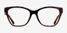 Coach HC6207U Caramel Tortoise AcetateEyeglass Frames from EyeBuyDirect, Front View