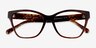 Coach HC6207U Caramel Tortoise AcetateEyeglass Frames from EyeBuyDirect, Closed View
