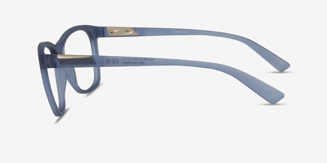 Oakley Alias Matte Trans Abyss PlastiqueMontures de lunettes de vue d'EyeBuyDirect, Vue de Côté