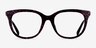 Coach HC6223U Ruby Pearl Signature C AcetateEyeglass Frames from EyeBuyDirect, Front View