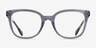 Coach HC6225U Dark Gray AcetateEyeglass Frames from EyeBuyDirect, Front View