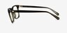 Coach HC6238U Transparent Olive AcetateEyeglass Frames from EyeBuyDirect, Side View