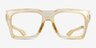 Oakley OX8190 Enigma Ink Transparent Warm Beige Eco-friendlyEyeglass Frames from EyeBuyDirect, Front View