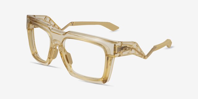 Oakley OX8190 Enigma Ink Transparent Warm Beige Eco-friendlyEyeglass Frames from EyeBuyDirect, Angle View