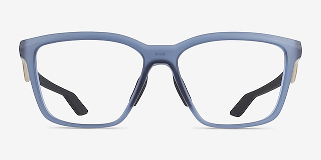 Oakley Enigma Mass Matte Transparent Abyss MétalMontures de lunettes de vue d'EyeBuyDirect, Vue de Face