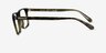 Coach HC6251U Transparent Olive AcetateEyeglass Frames from EyeBuyDirect, Side View