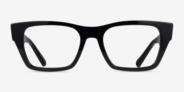 Ray-Ban RB5448 Noir AcétateMontures de lunettes de vue d'EyeBuyDirect, Vue de Face