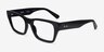 Ray-Ban RB5448 Black AcetateEyeglass Frames from EyeBuyDirect, Angle View