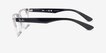 Ray-Ban RB7025 Transparent PlasticEyeglass Frames from EyeBuyDirect, Side View