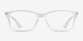 Ray-Ban RB7047 Transparent Plastique Montures de lunettes de vue d'EyeBuyDirect, Vue de Face