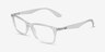 Ray-Ban RB7047 Transparent PlasticEyeglass Frames from EyeBuyDirect, Angle View