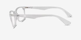 Ray-Ban RB7047 Transparent Plastique Montures de lunettes de vue d'EyeBuyDirect, Vue de Côté