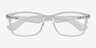 Ray-Ban RB7047 Transparent PlasticEyeglass Frames from EyeBuyDirect, Closed View
