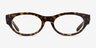 Ray-Ban RB5447 Tortoise On Transparent AcetateEyeglass Frames from EyeBuyDirect, Front View
