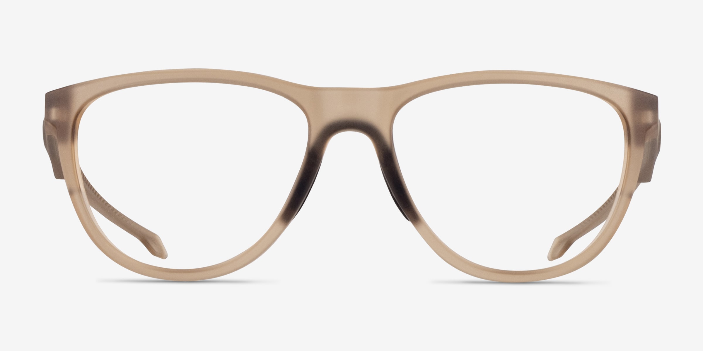 Oakley Admission - Oval Matte Sepia Frame Eyeglasses | Eyebuydirect