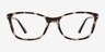 Vogue Eyewear VO5378 Ivory Tortoise PlasticEyeglass Frames from EyeBuyDirect, Front View