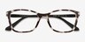 Vogue Eyewear VO5378 Ivory Tortoise PlasticEyeglass Frames from EyeBuyDirect, Closed View
