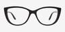 Vogue Eyewear VO5485 Noir PlastiqueMontures de lunettes de vue d'EyeBuyDirect, Vue de Face
