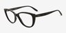 Vogue Eyewear VO5485 Noir PlastiqueMontures de lunettes de vue d'EyeBuyDirect, Vue d'Angle