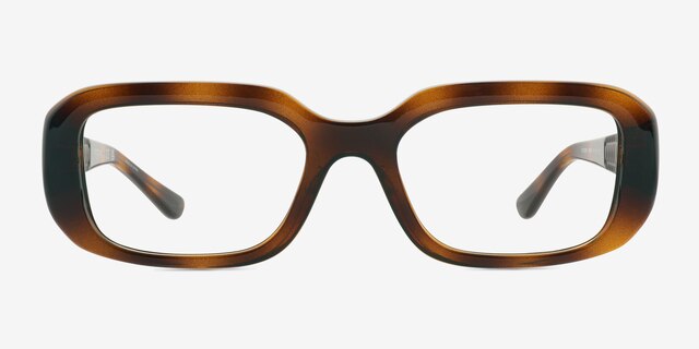 Vogue Eyewear VO5568 Dark Tortoise PlasticEyeglass Frames from EyeBuyDirect, Front View
