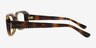 Vogue Eyewear VO5568 Dark Tortoise PlasticEyeglass Frames from EyeBuyDirect, Side View