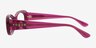 Vogue Eyewear VO5596 Transparent Violet AcetateEyeglass Frames from EyeBuyDirect, Side View