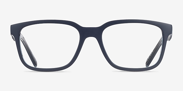 ARNETTE Steek Navy Eco-friendlyEyeglass Frames from EyeBuyDirect, Front View